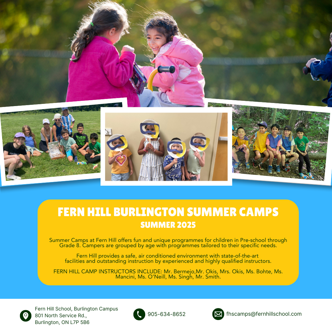 Summer Camps at Fern Hill offers fun and unique programmes for children in Pre-school through Grade 8. Campers are grouped by age with programmes tailored to their specific needs.</p>
<p>Fern Hill provides a safe, air conditioned environment with state-of-the-art<br />
facilities and outstanding instruction by experienced and highly qualified instructors.